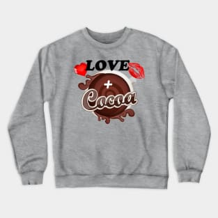 LOVE AND COCOA Crewneck Sweatshirt